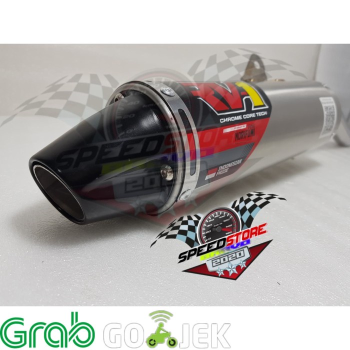 Knalpot Norifumi RV1 Shorty original klx 150 CRF dtraker bf asli