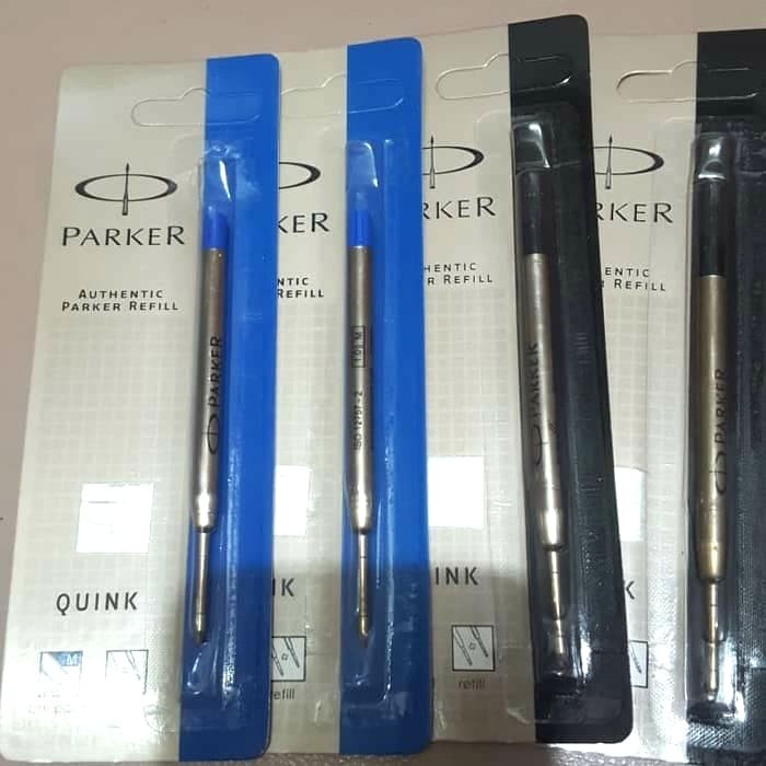 

[Ready] ISI Pen Parker Bolpoint Black & Blue - Biru