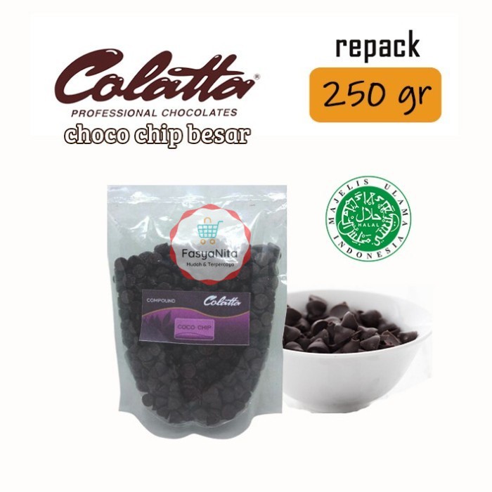 

Colatta Chocochip Besar Repack 250 gr - FasyAnita Mart Denpasar