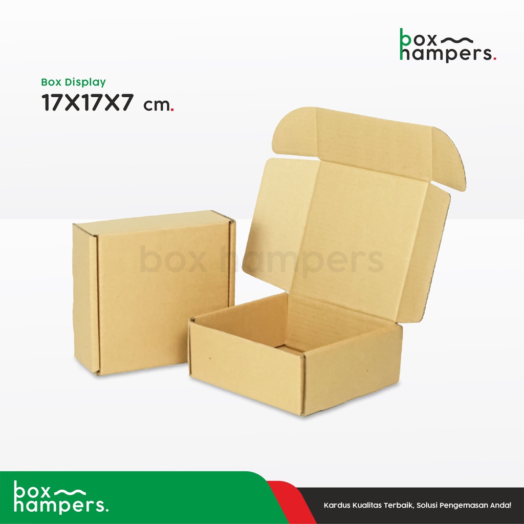 

Box 17x17x7 cm (SGX) kardus/Karton/Paking/hampers/gift/Hampers/tinggi7