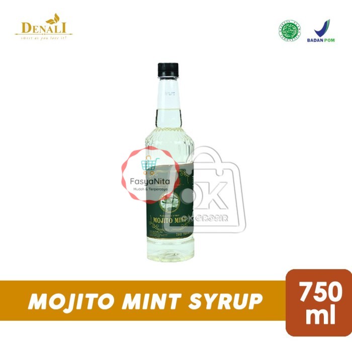 

Syrup Mojito Mint Denali / Sirup Mojito Mint (Botol Plastik 750ml) - FasyAnita Mart Denpasar