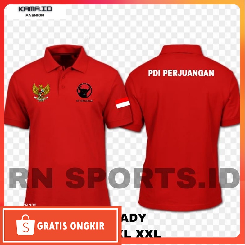 Kaos Kekinian / BAJU POLO PDI PERJUANGAN / KAOS POLO PARTAI PDI // POLO DISTRO PARTAI PDIP