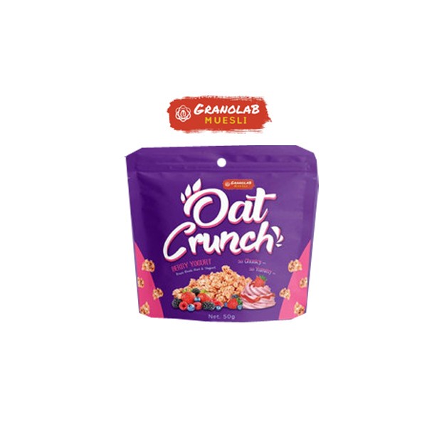 

Granolab Muesli Oat Crunch [50 gr] - Berry Yogurt