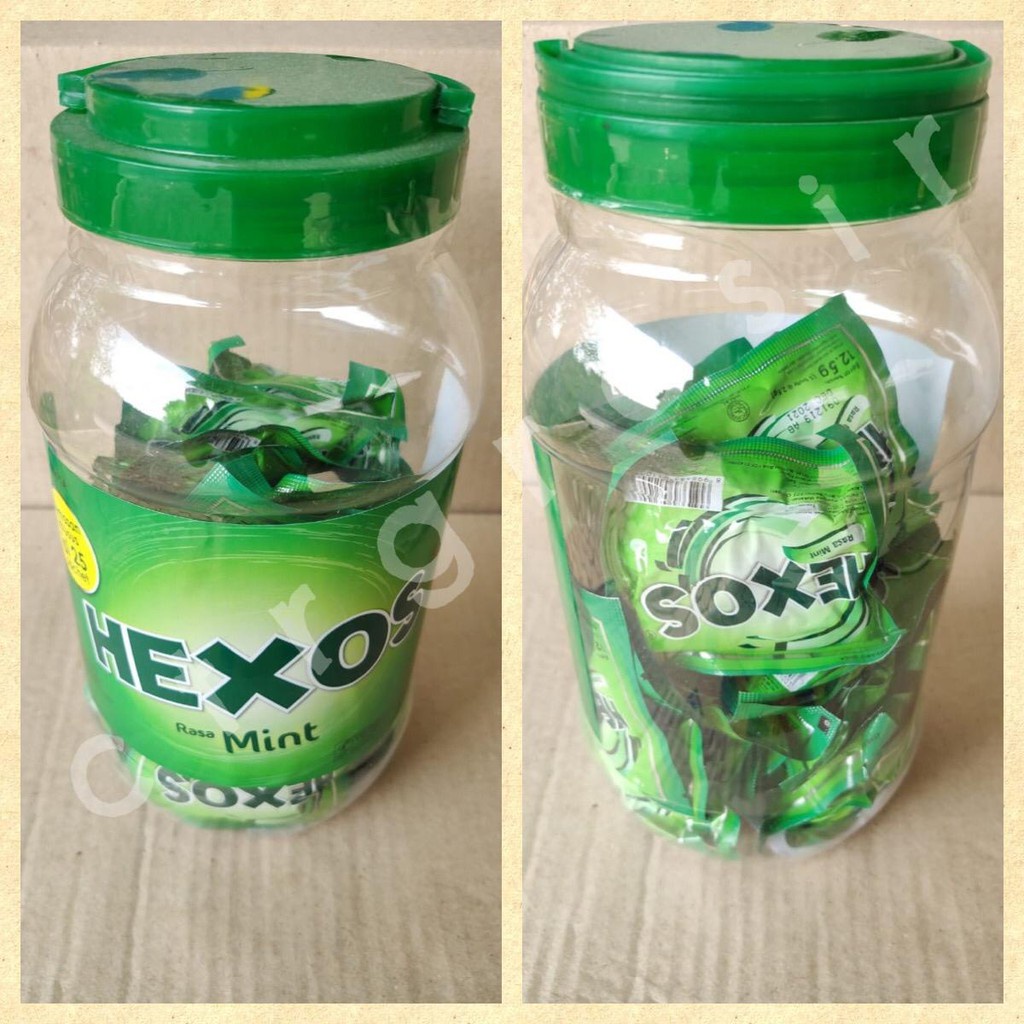 

PERMEN HEXOS MINT TOPLES 25PAK X 5BUTIR