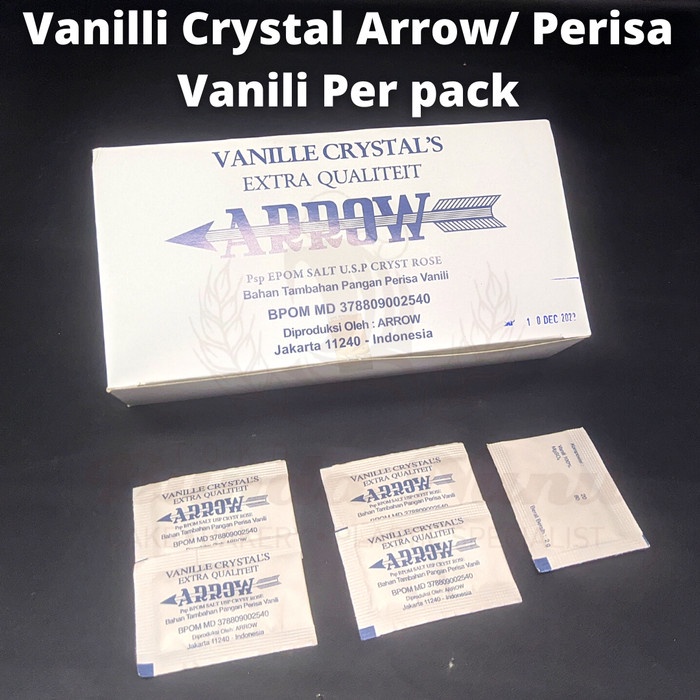 

JKL0182 Vanilli Crystal Arrow/ Perisa Vanili Per Box