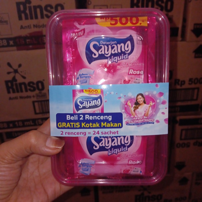 DETERGEN SAYANG 1 BOX ISI 24 PCS X 20ML