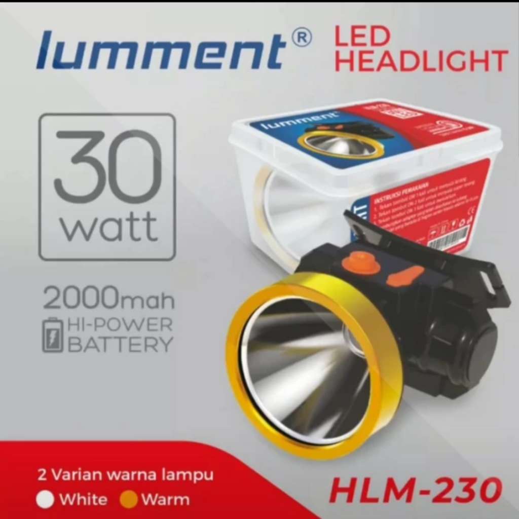 Senter kepala lumment hlm 230 putih