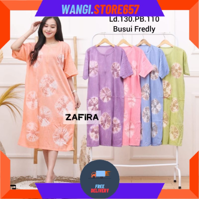 BAJU KOMBOR MAMAH MUDA OVERSIZE KEKINIAN MOTIF CANTIK / Daster Kaos Jumbo Ld 130 Daster Busui Jumbo 