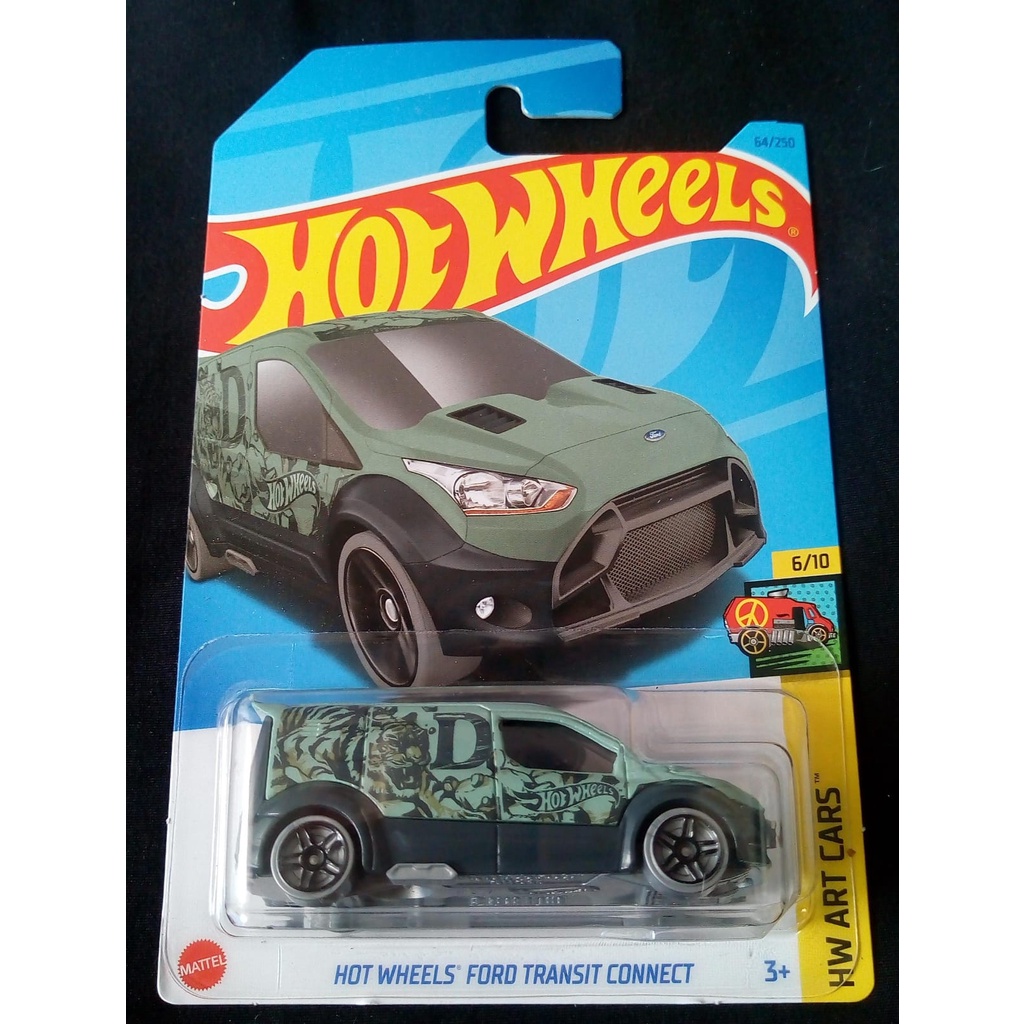 Hot Wheels - Hot Wheels Ford Transit Connect HW Art Cars Green