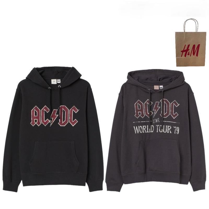 [PROMO] Hoodie h&m unisex ACDC Tour Series Free Totebag