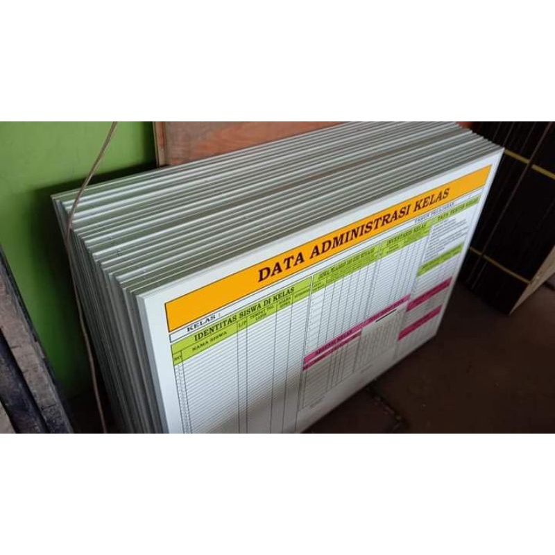 

Papan Data Sekolah SD/SMP/SMA Multiplek List Alumunium