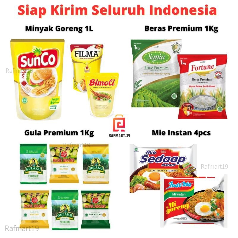 

Jatim Murah Paket Bundling Minyak Beras Gula Mie Rafmart19