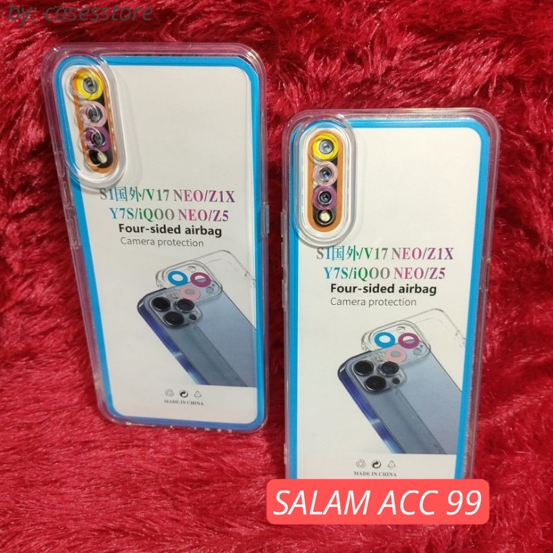 Clear Vivo S1 Vivo 1907 SoftCase Silikon Casing Case Bening Transparan