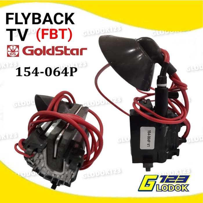Flyback Playback FBT TV Goldstar 154-064P 154 064P 154 064 P Biru