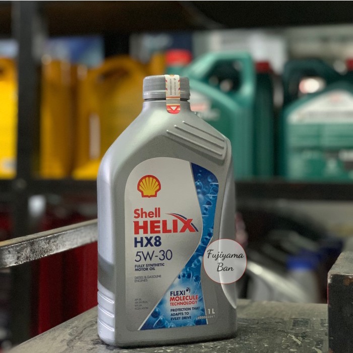 Oli Mesin Shell Helix HX 8 5W 30 (1 Liter) (DIESEL) (GASOLINE)