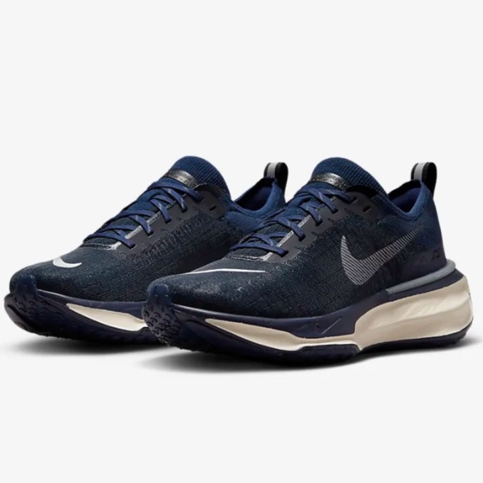 SEPATU INVINCIBLE RUN 3 COLLEGE NAVY HIGH PREMIUM ORIGINAL