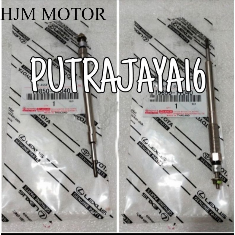BUSI PEMANAS - GLOW PLUG HILUX REVO 2GD - INNOVA INOVA REBORN FORTUNER VRZ 19850-11040 ORIGINAL 1PC