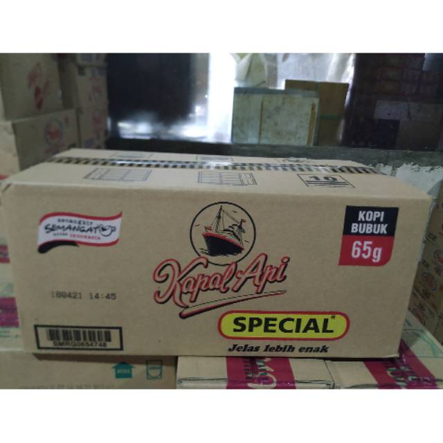 

Kopi Kapal Api 60gr per dus (50 pcs)