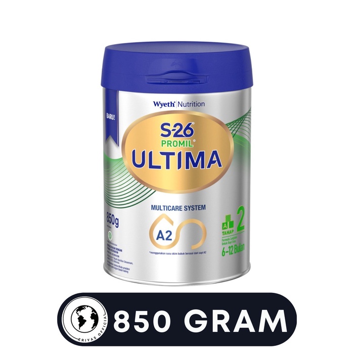 Susu S-26 PROMIL 2 Ultima Multicare Formula 6-12 Bulan 850 Gram