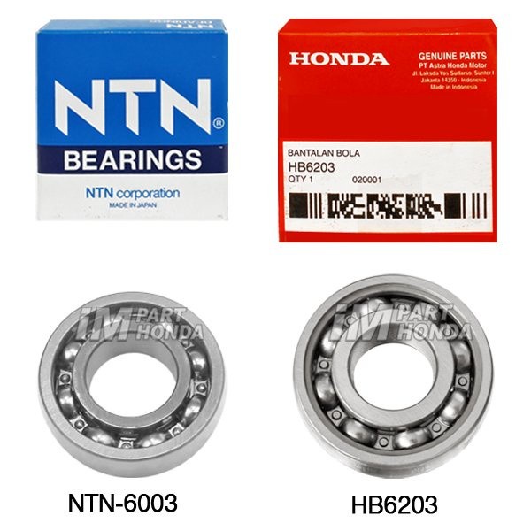 NTN-6003 HB6203 Laher Noken As 6003 6203 GL Pro Neo Tiger Megapro Lama