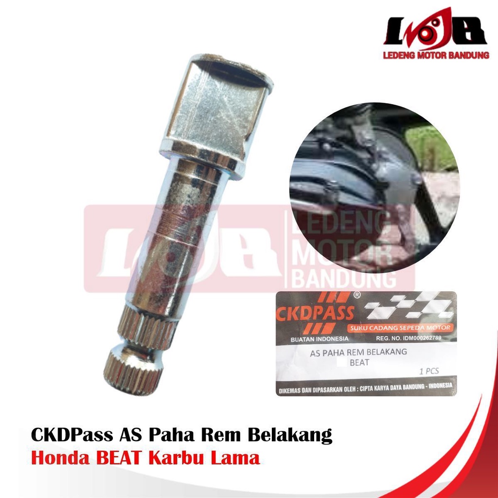CKDPass As Paha Rem Belakang Vario Beat Scoopy Genio Spacy Honda Matic