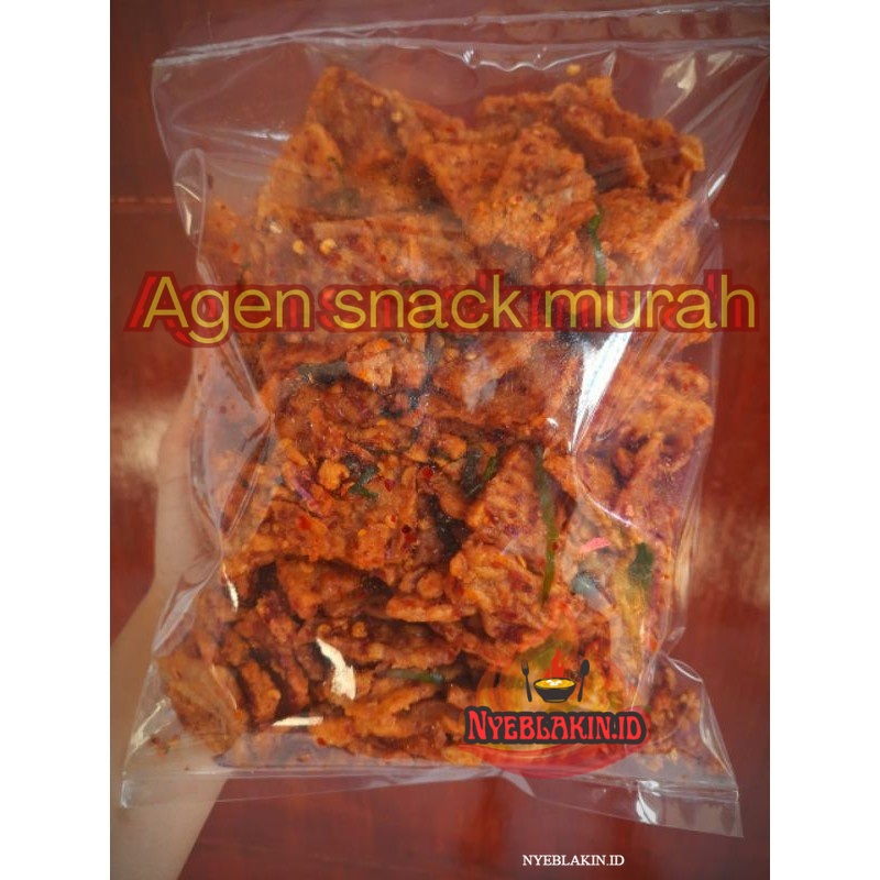 

KERIPIK TEMPE CRISPY 500GR KRIUK CIKRUH ORIGINAL & PEDAS GURIH JAJANAN CEMILAN KERUPUK KRISPI RENYAH NYEBLAKIN.ID