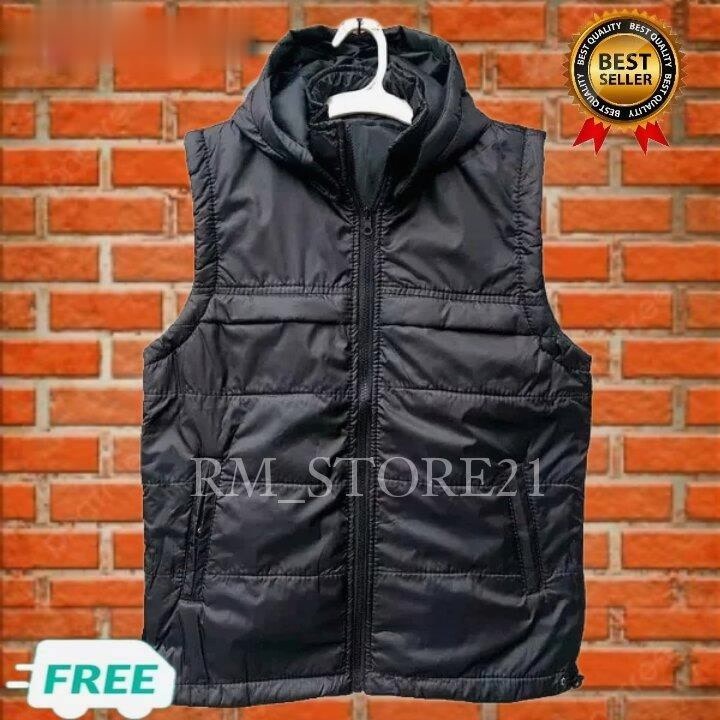 promo // Jaket rompi pria - rompi motor pria casual - rompi pria murah - Rompi parasut pria outdoor 