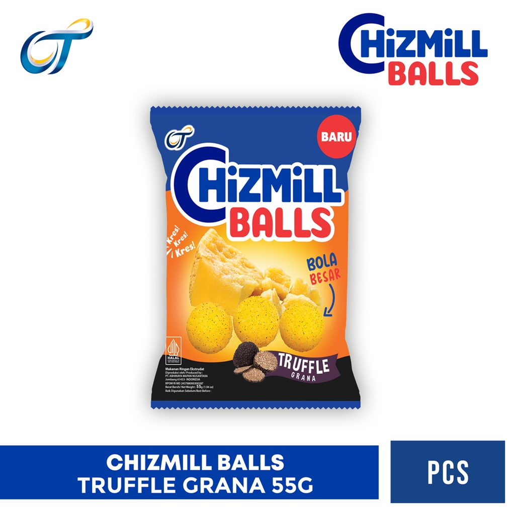 

Chizmill Balls Truffle Grana 55GR - [1 Pcs]