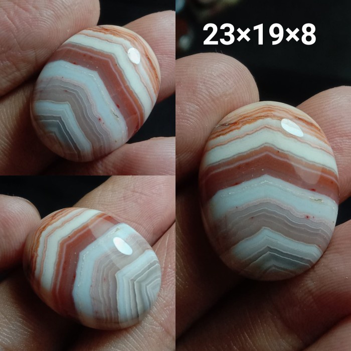 Natural Batu Akik Motif Gambar Junjung Drajat Pangkat Wibawa Antik 13