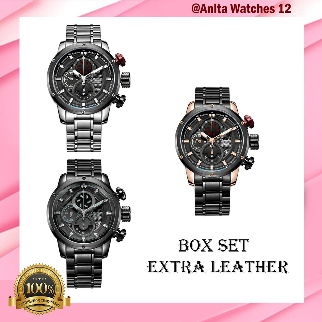 Alexandre Christie Ac 6239 / ac6239 Jam Tangan PrIa Original Garansi Resmi.