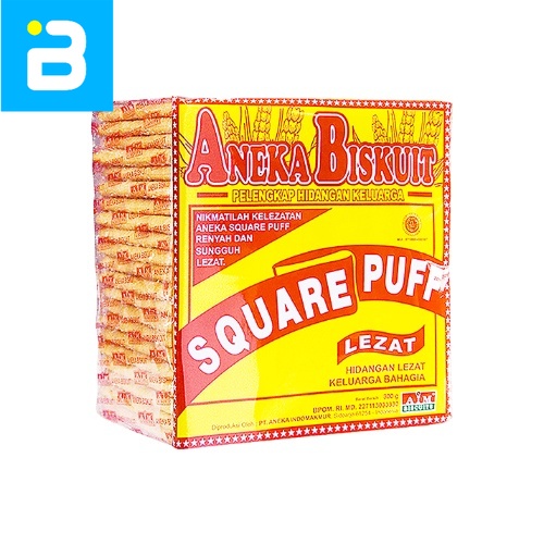 

Aneka Biskuit Square Puff 300G