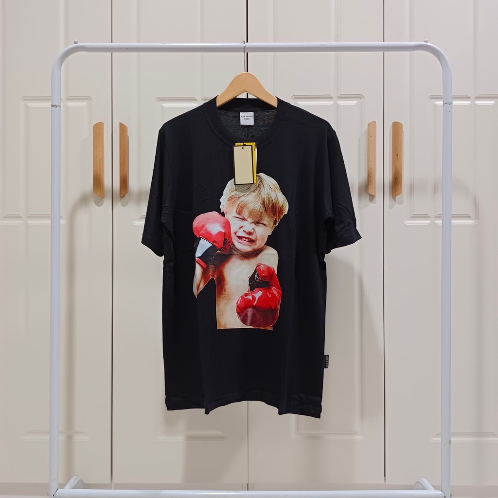 [ZS] Baju Kaos Pria ADLV Tee Oversize Acme De La Vie Baby Face Boxing Hitam