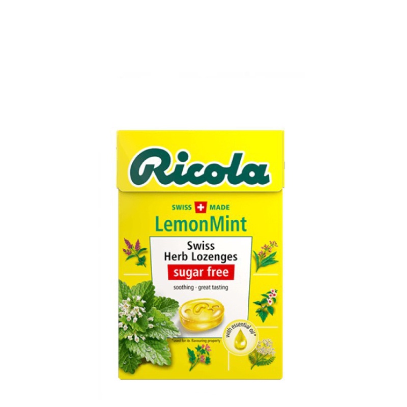 

Ricola Permen Lemon Mint 40 gr