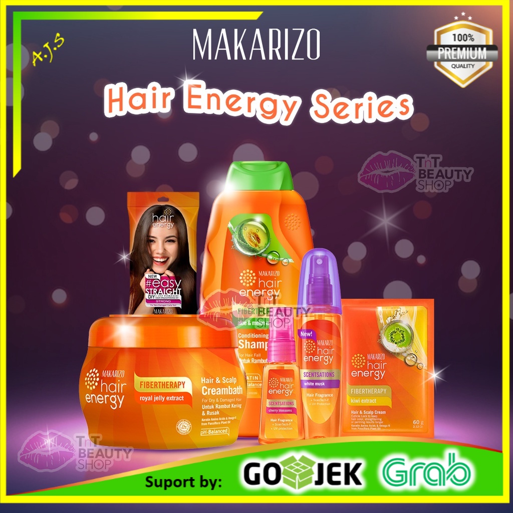 MAKARIZO Hair Energy Series | Hair Energy Creambath Makarizo | Hair Energy Scentsation | Hair Energy
