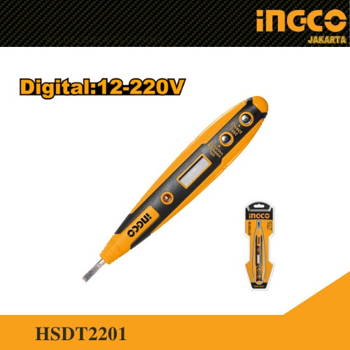 Tespen Digital 135mm AC 100-500V - DC Test Pencil INGCO HSDT2201