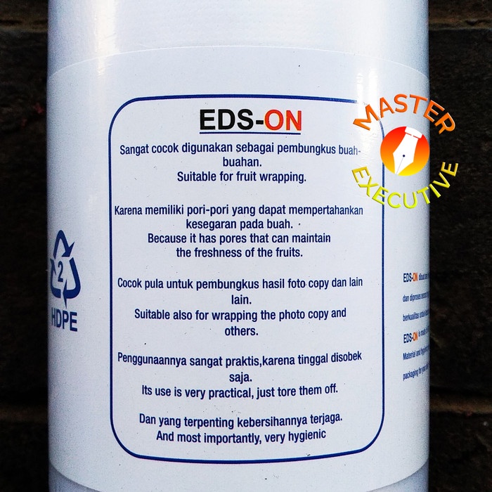 

EDS-ON Plastik Berpori untuk Bungkus Buah / Hasil Foto Copy
