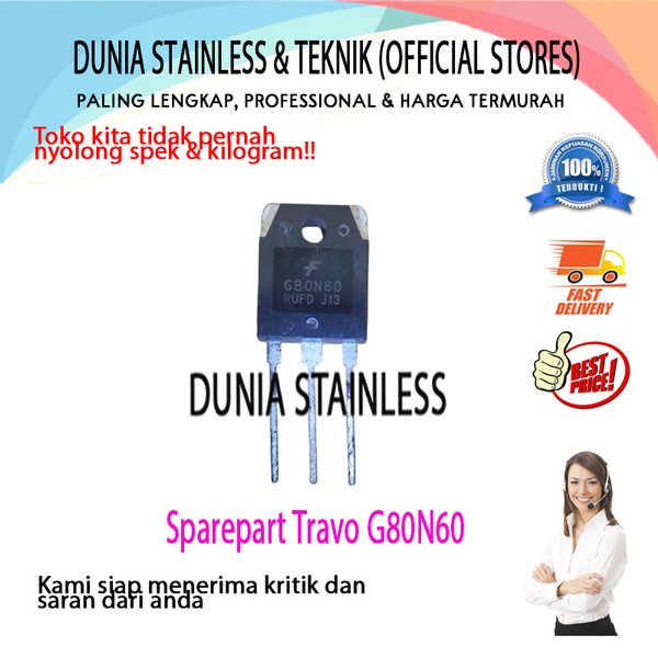Sparepart Travo G80N60