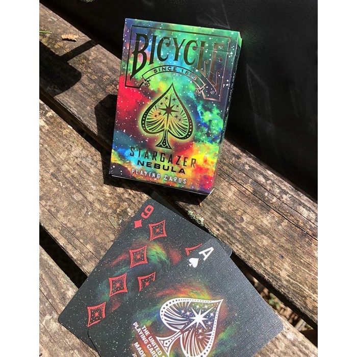 BICYCLE STARGAZER NEBULA playing card kartu remi poker sulap  pr