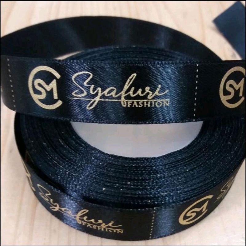 Bordir Bordir label satin custom label nama label baju label hijab label kaos label gamis label song