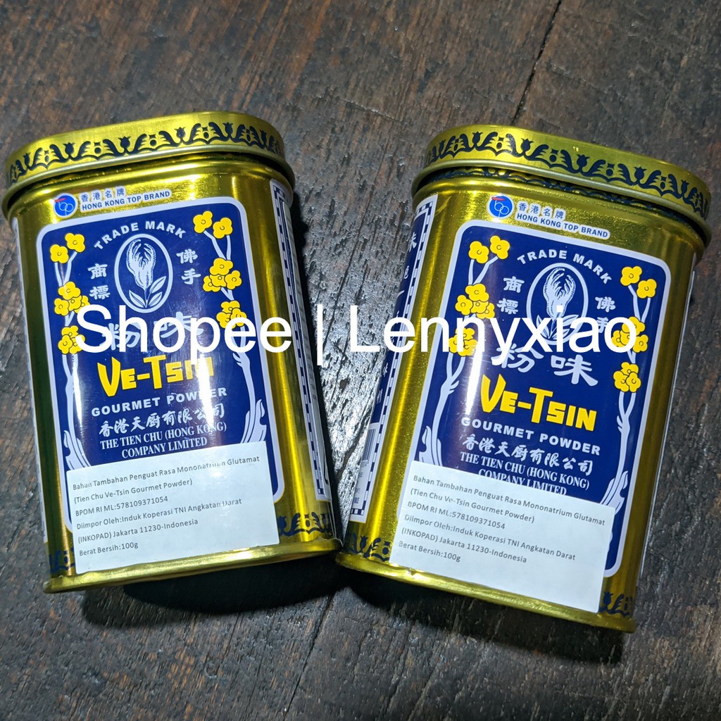 

Vetsin Ve-Tsin Gourmet Powder Penguat Rasa Tien Chu Hong Kong