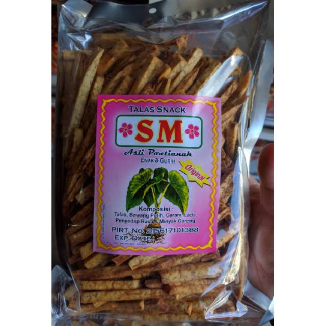 

STICK TALAS ACAK SM SNACK STIK *SM* UK. BESAR KHAS PONTIANAK - PALING ENAK & GURIH