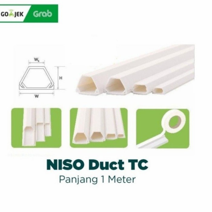 Niso pelindung Kabel Duct Ducting kabel protector TC2 TC4 TC5 TC6