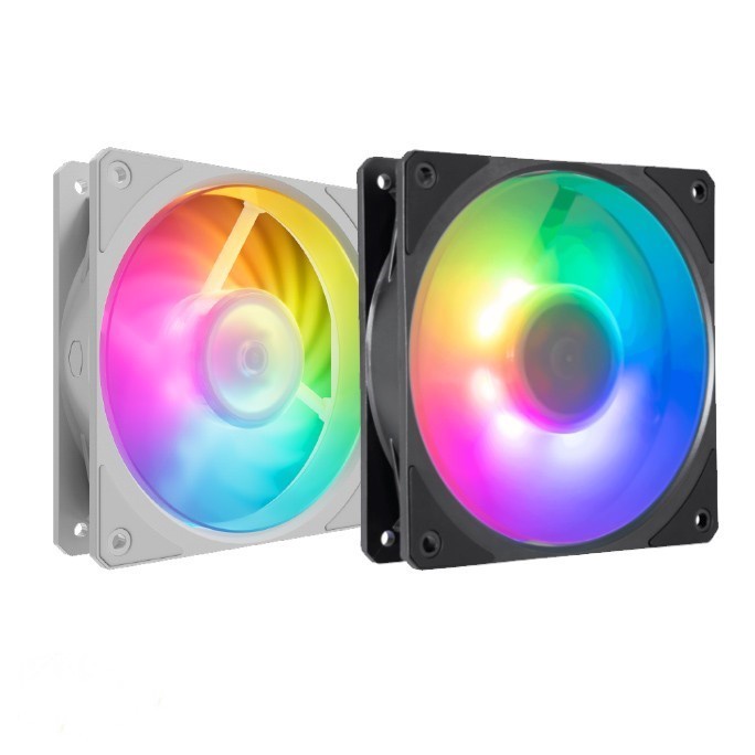 FAN Cooler Master MOBIUS 120P ARGB - Black / White Edition