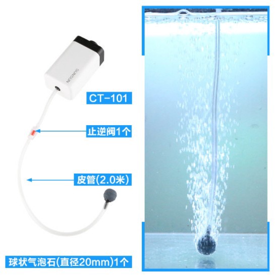 Tangki Ikan Pompa Air Pompa Oksigen Aerator Aquarium Alat Pompa Udara