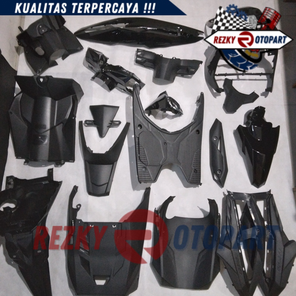 Full Body Beat Street / ESP K81 2016 2017 2018 2019 Hitam WIN | complete set bodi kasar halus motor 