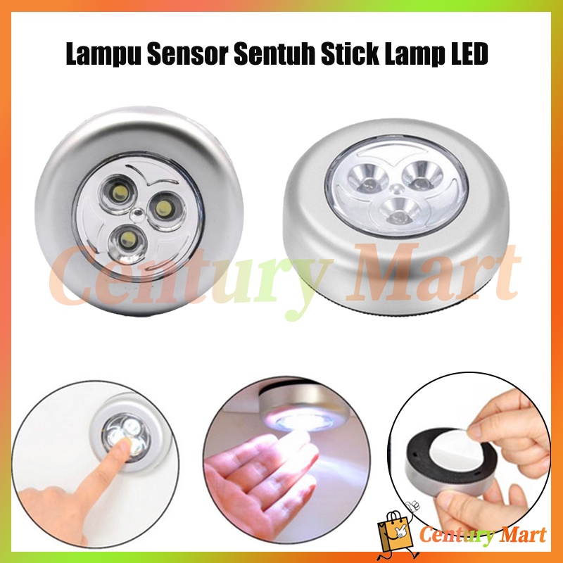 Lampu LED Tempel Stick  Click /lampu led stick n click stick touch/Lamp Lampu Tempel Emergency/Lampu