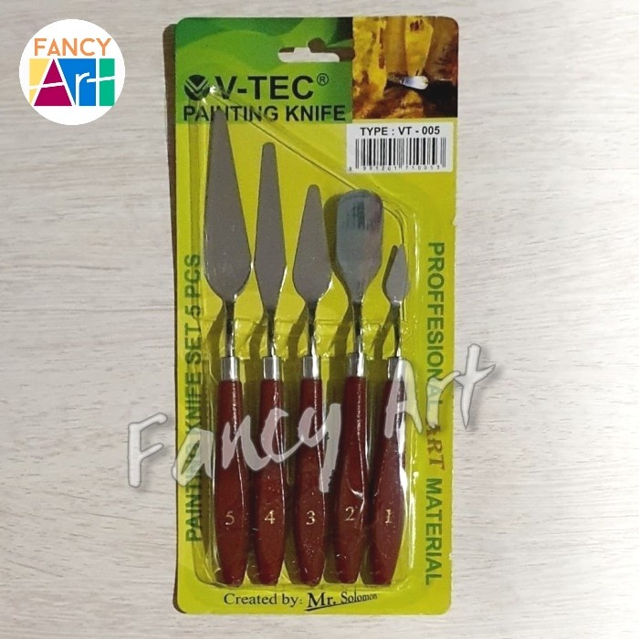 

[[ JS - BEST SELLER ]] Palette Knife Oil Painting set 5 / pisau palet