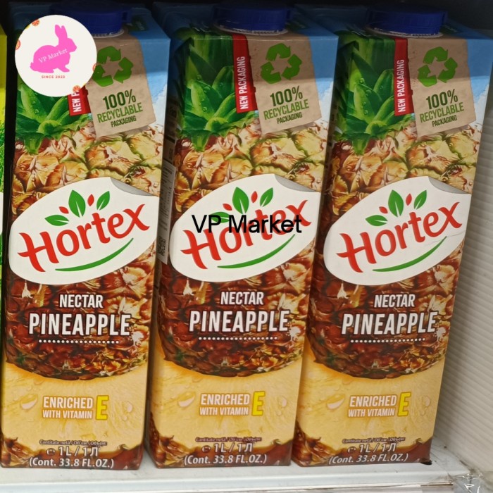 

Hortex Nectar Pineapple Juice 1Liter | Jus Nanas