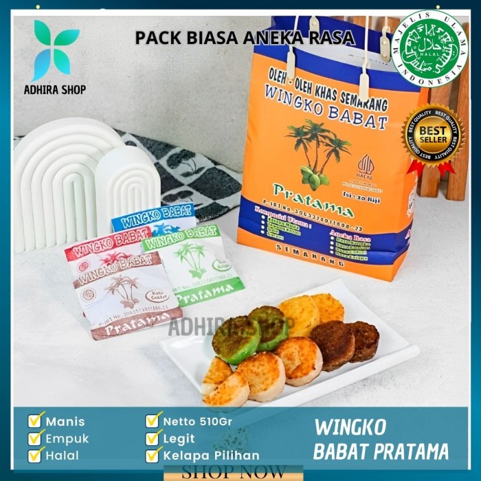 

Kue Wingko Babat Pratama Asli Semarang Kue Lembut Enak Legit - Dus Kelapa