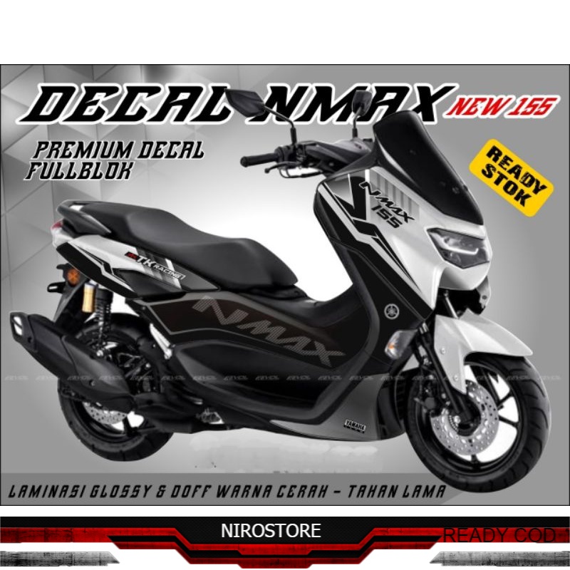 Decal nmax new full body Striping new nmax full motif grafis nmax merah Sticker nmax new 2021 2022